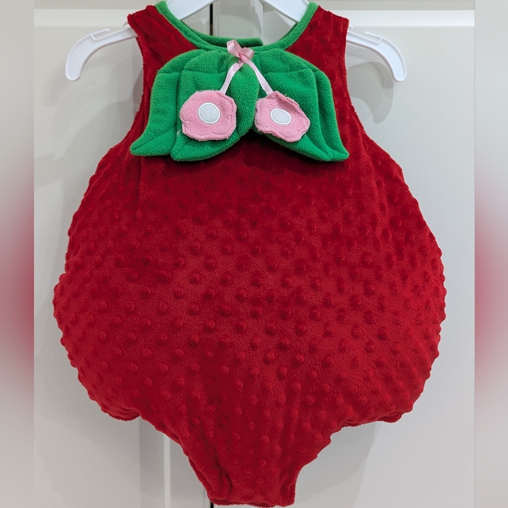 2/$20 The Children's Place baby strawberry Halloween costume 18-24 months